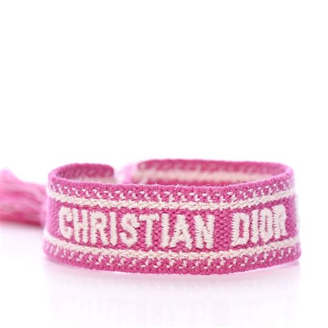 dior k18|Dior pink bracelet.